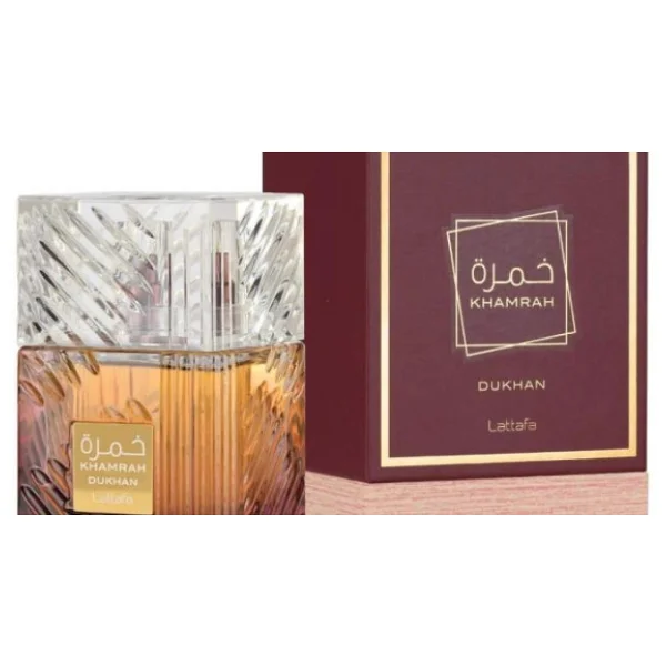 Lattafa Khamrah Dukhan EDP 100 ml Erkek Parfüm - Görsel 2