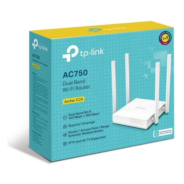 TP-Link Archer C24 750 Mbps Router - Görsel 7