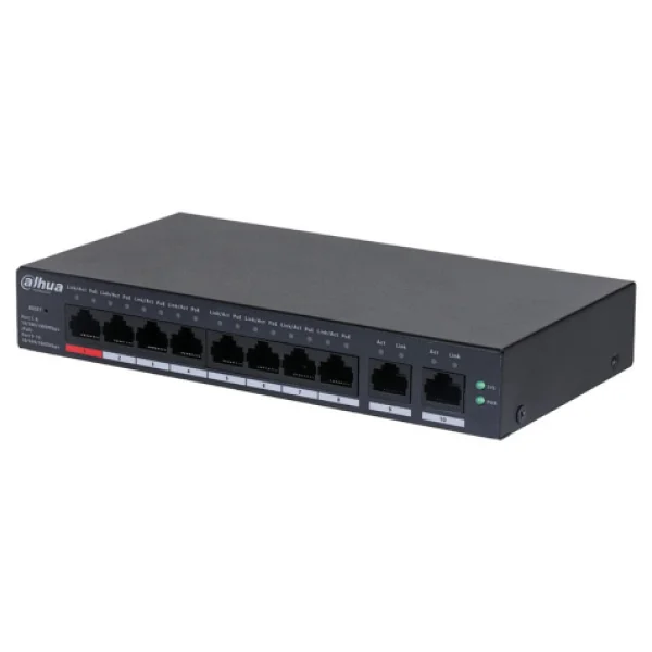 Dahua CS4010-8GT-110 8 Port 10/100/1000 Mbps Gigabit Switch - Görsel 8