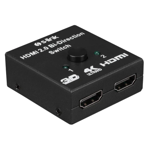 S-link SL-LU613 2 Port HDMI Çift Yönlü Switch ve Splitter - Görsel 5