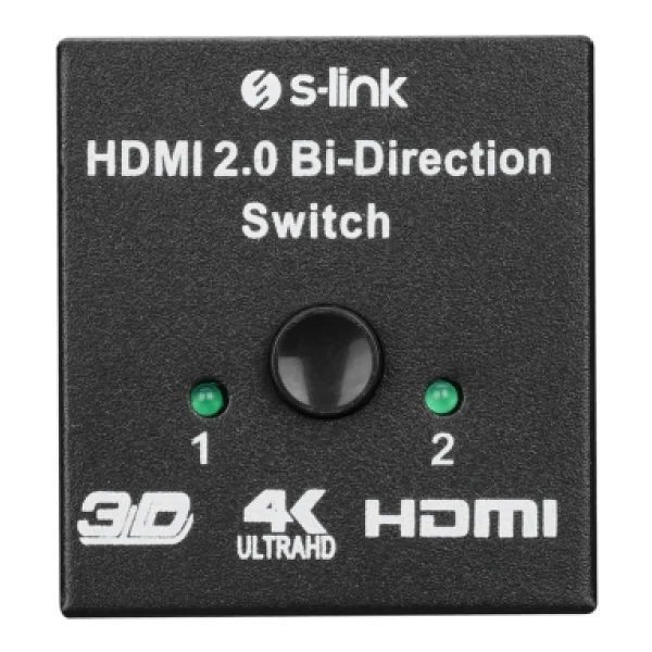 S-link SL-LU613 2 Port HDMI Çift Yönlü Switch ve Splitter - Görsel 7