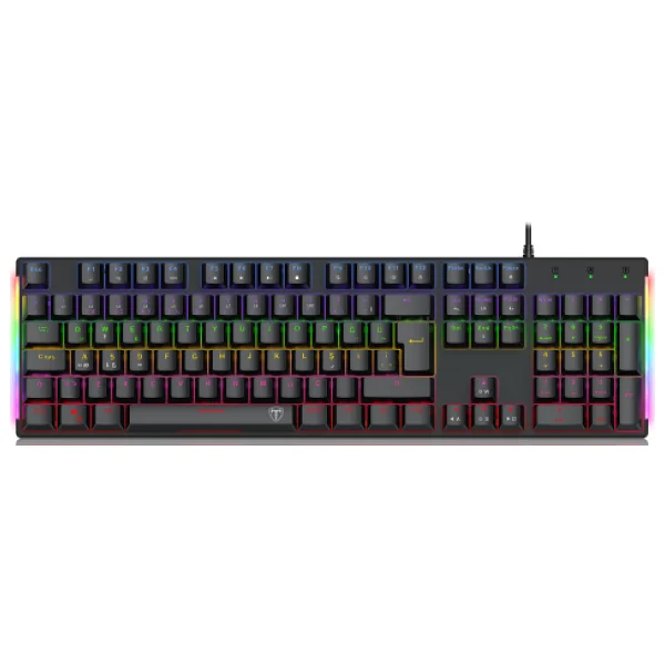 T-Dagger NAXOS T-TGK310 Blue Switch Kablolu Mekanik Oyuncu Klavyesi - Görsel 3
