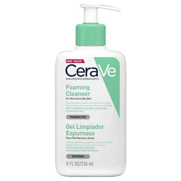 Cerave Köpüren 236 ml Yüz Temizleme Jeli - Görsel 3