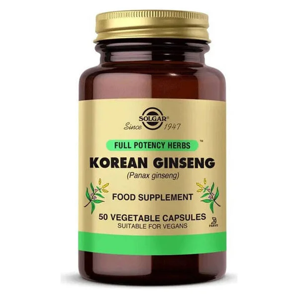 Solgar Korean Ginseng 50 Kapsül - Görsel 3