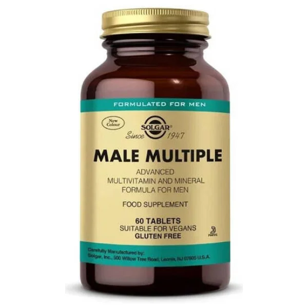 Solgar Male Multiple Multivitamin 60 Tablet - Görsel 5