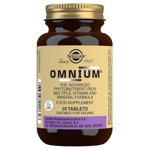 Solgar Omnium 30 Tablet - Görsel 2