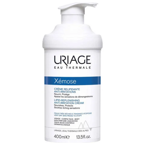 Uriage Xemose Lipid-Replenishing Anti-Irritation Cream 400 ml Vücut Nemlendirici - Görsel 4