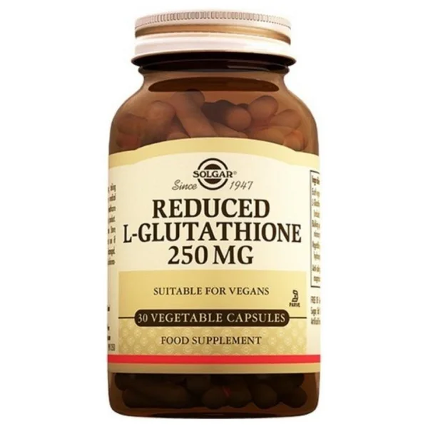 Solgar Reduced L-Glutathione 250 mg 30 Kapsül - Görsel 2