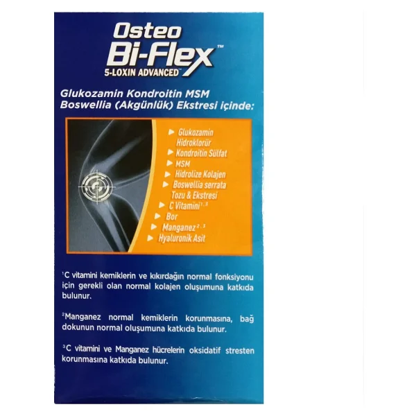 Osteo Bi-Flex Advanced Triple Strenght 80 Tablet - Görsel 4