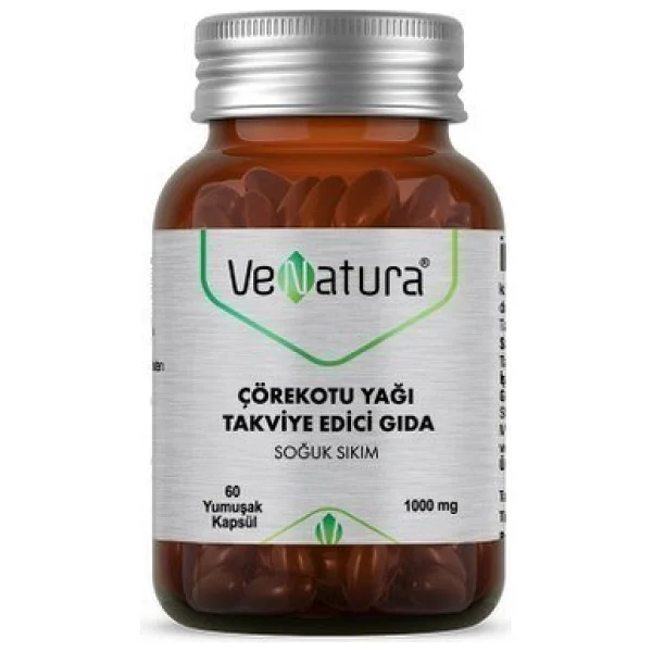 Venatura Çörek Otu Yağı 1000 mg 60 Kapsül - Görsel 2