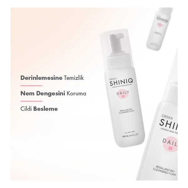 Shiniq Daily Dengeleyici 180 ml Yüz Temizleme Köpüğü - Görsel 2