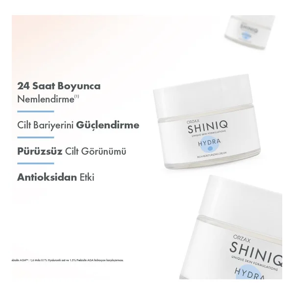 Shiniq Hydra Rich Yoğun 50 ml Nemlendirici Krem - Görsel 2