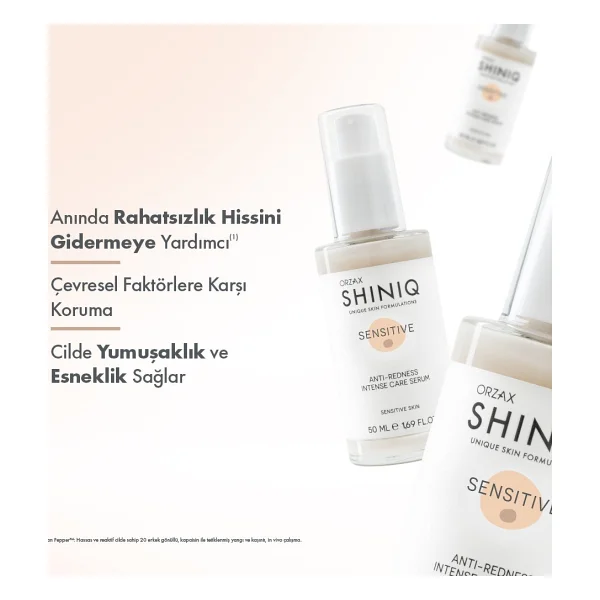 Shiniq Sensitive Kızarıklık Karşıtı Yoğun Bakım 50 ml Yüz Serumu - Görsel 2