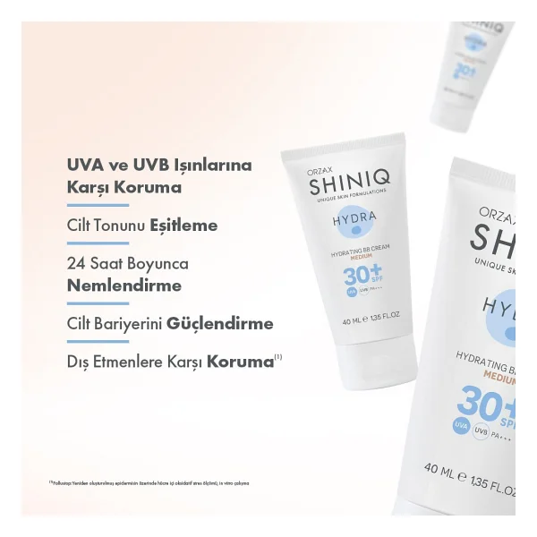Shiniq Hydra Nemlendirici SPF 30+ 40 ml BB Krem - Görsel 2