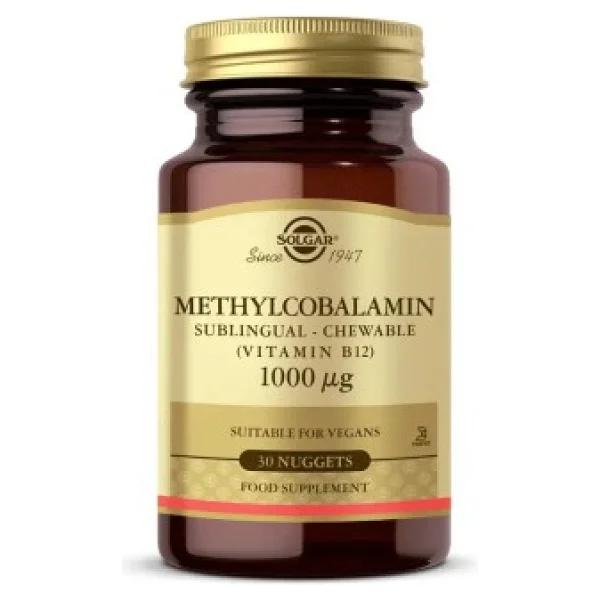 Solgar Methylcobalamin B12 30 Tablet - Görsel 4