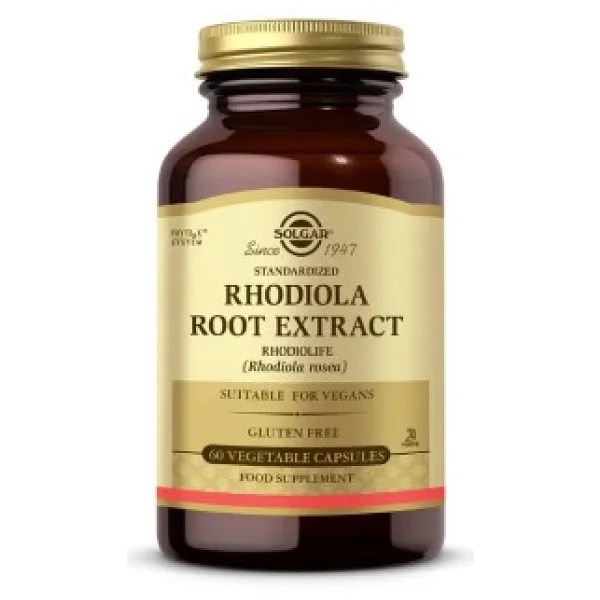 Solgar Rhodiola Root Extract 60 Kapsül - Görsel 4