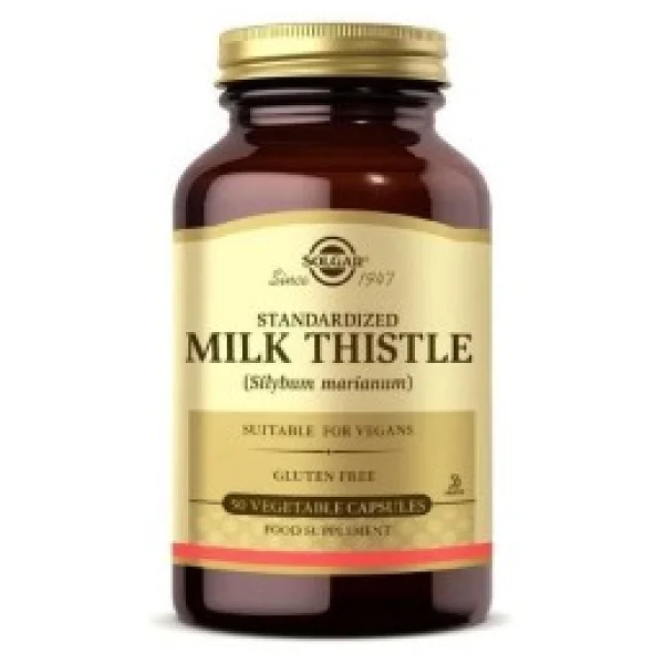 Solgar Milk Thistle 100 mg 50 Kapsül - Görsel 3