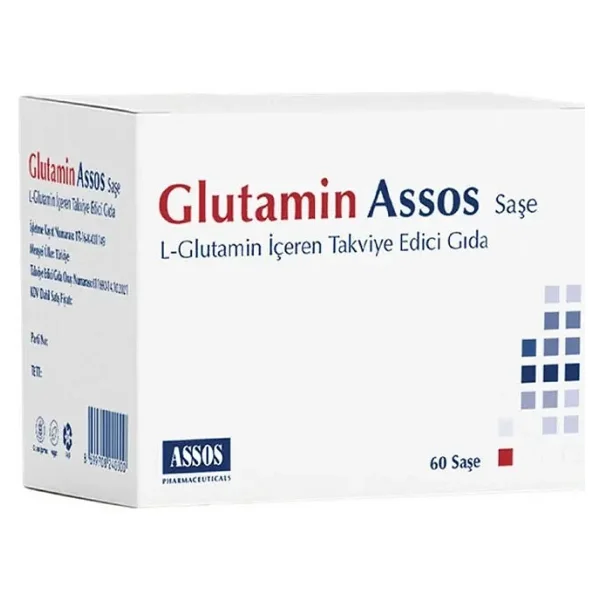 Assos Glutamin 60 Saşe - Görsel 6