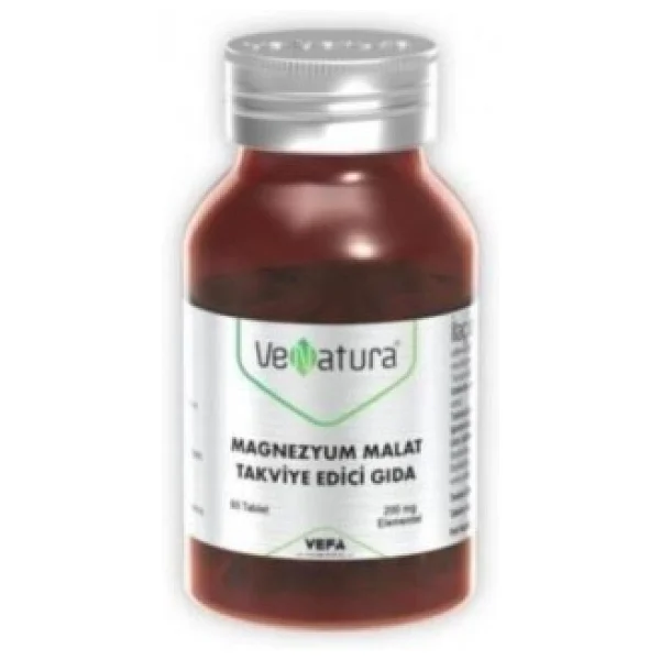 Venatura Magnezyum Malat 200 mg 60 Tablet - Görsel 9