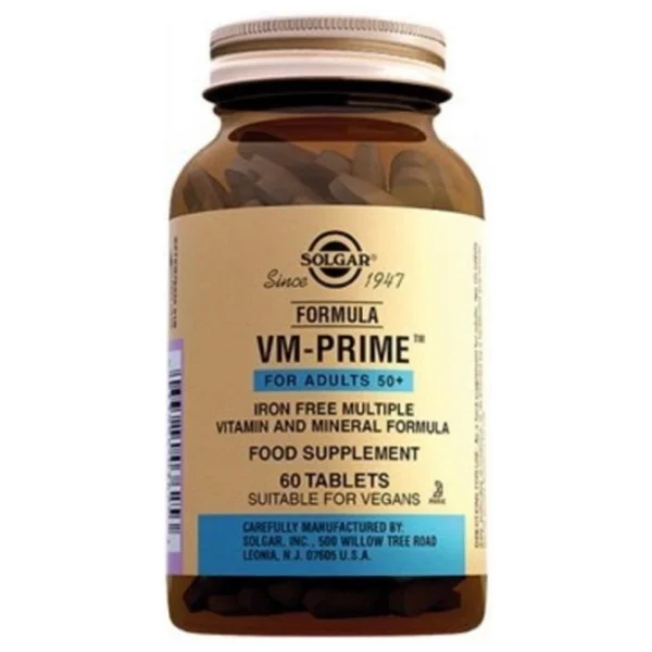 Solgar VM Prime 50+ 60 Tablet - Görsel 7