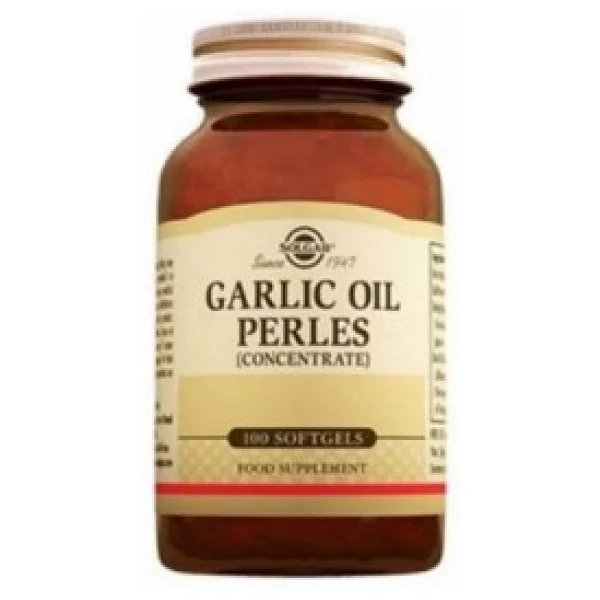 Solgar Garlic Oil Perles 100 Kapsül - Görsel 4