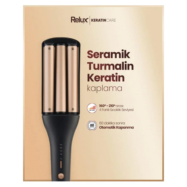 Relux Keratincare RC9535 Wag Saç Maşası - Görsel 2