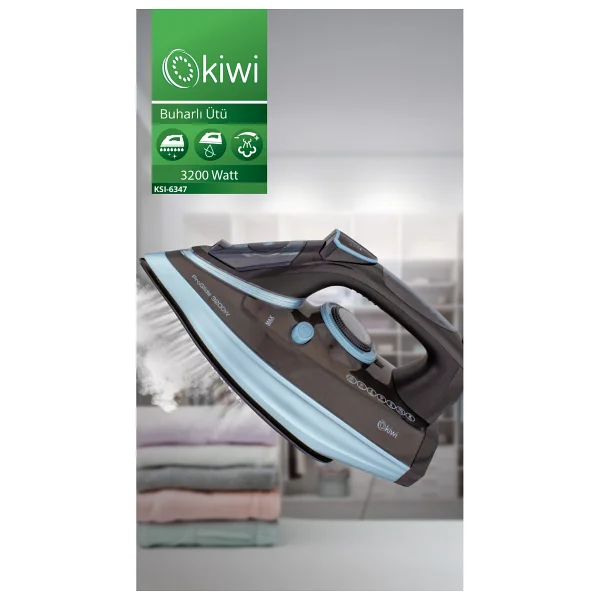 Kiwi KSI-6347 3000 W Buharlı Ütü - Görsel 2