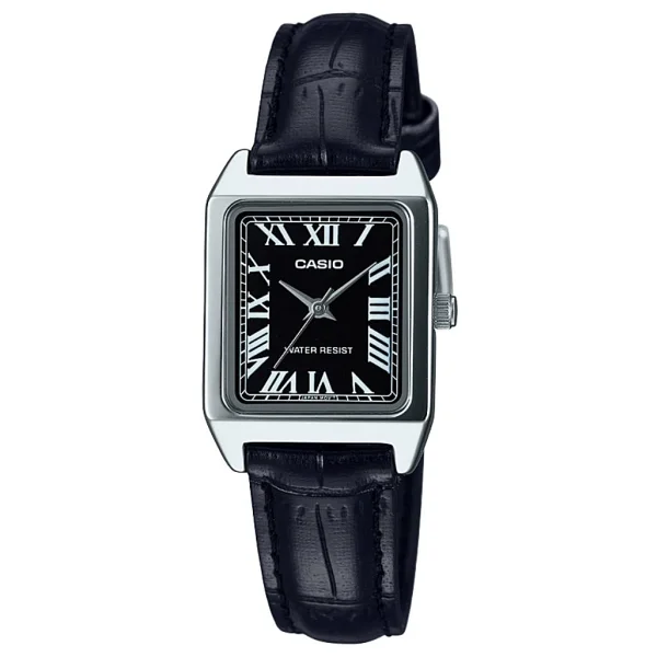 Casio Standart LTP-V007L-1BUDF Deri Kordon Siyah Kadın Kol Saati - Görsel 3