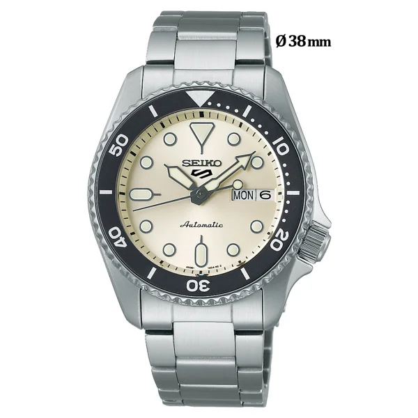 Seiko 5 Sports SKX SRPK31 Krem Erkek Kol Saati - Görsel 4