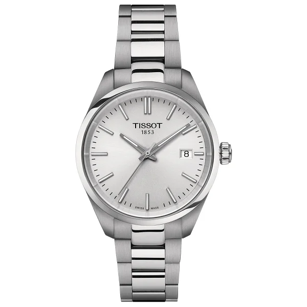 Tissot PR 100 Quartz 34mm T150.210.11.031.00 Çelik Kordon Gümüş Kadın Kol Saati - Görsel 2
