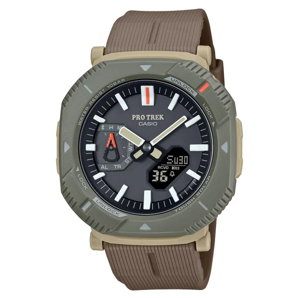 Casio Pro Trek PRJ-B001 Kumaş Kordon Erkek Kol Saati - Görsel 3