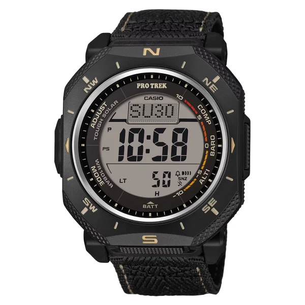 Casio Pro Trek PRG-69B-1DR Kumaş Kordon Kol Saati - Görsel 9