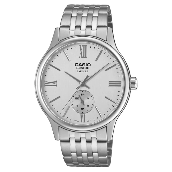 Casio Standart BMS-100D-7AVDF Çelik Kordon Beyaz Erkek Kol Saati - Görsel 3