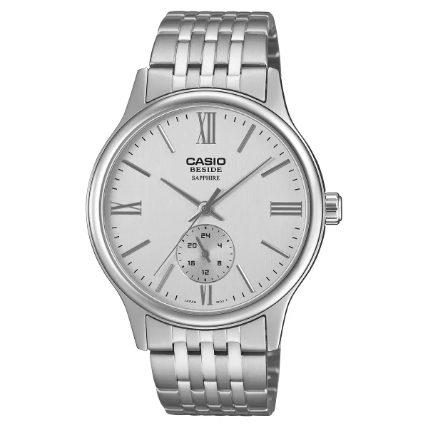 Casio Standart BMS-100D-7AVDF Çelik Kordon Beyaz Erkek Kol Saati - Görsel 2