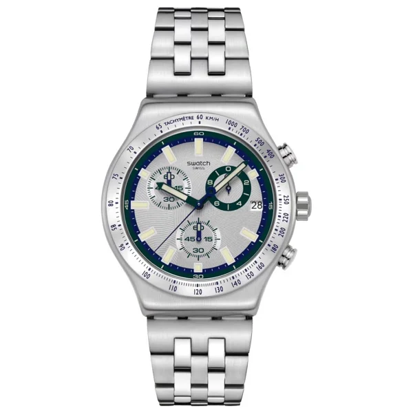 Swatch Essentials Midnight In The Mirror YVS539G Kol Saati - Görsel 3
