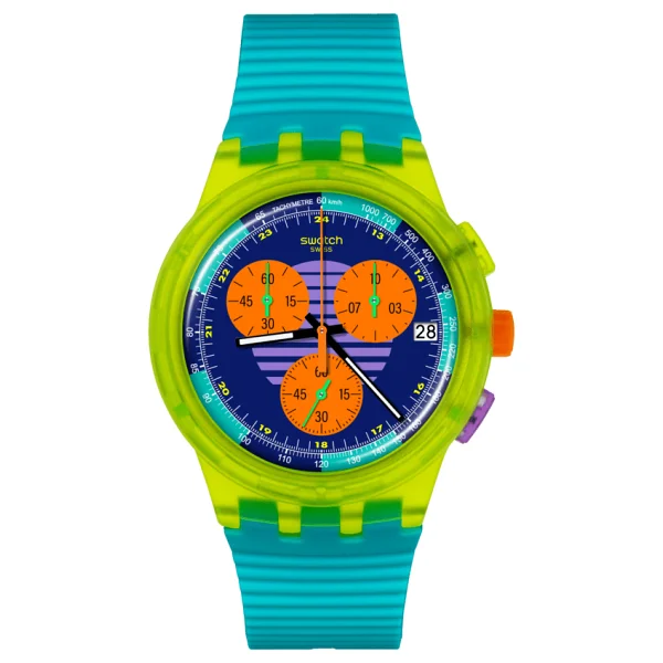 Swatch Neon Wave SUSJ404 Kol Saati - Görsel 4