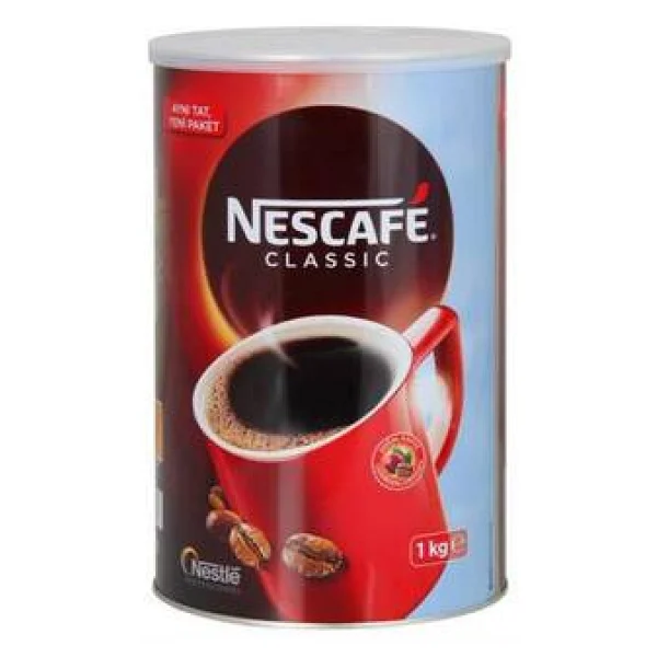 Nescafe Classic Granül Kahve 1 kg Teneke - Görsel 7