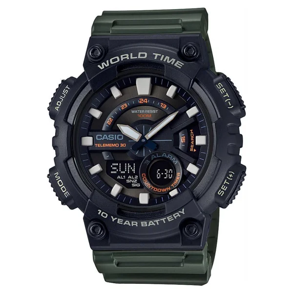 Casio AEQ-110W-3AVDF Erkek Kol Saati - Görsel 6