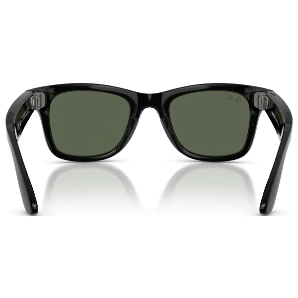 RAY-BAN Meta Wayfarer Parlak Siyah Yeşil Cam (2. Nesil) RW 4012 - Görsel 2
