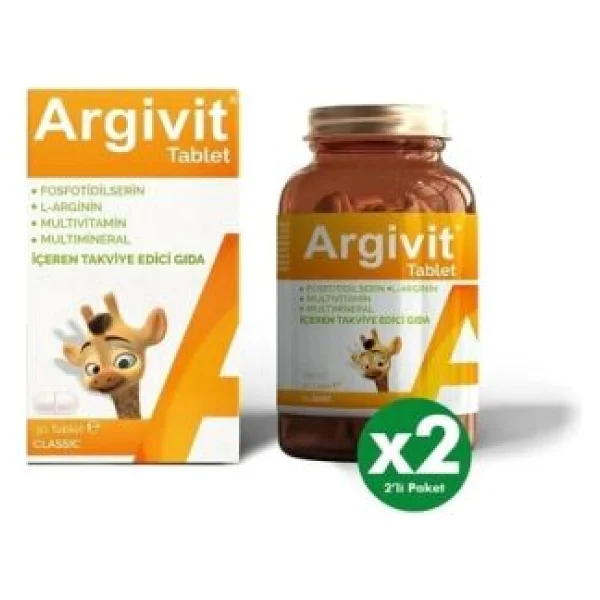 Argivit Classic 30 Tablet 2'li - Görsel 3