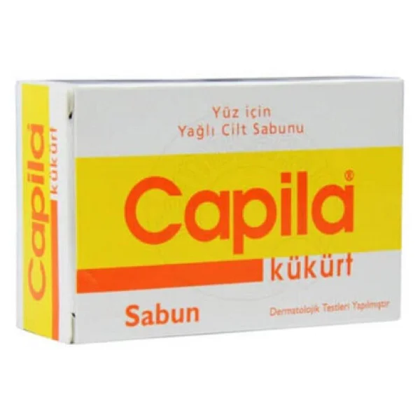 Capila Kükürt Sivilce ve Akneye Karşı Sabun 90 gr - Görsel 6