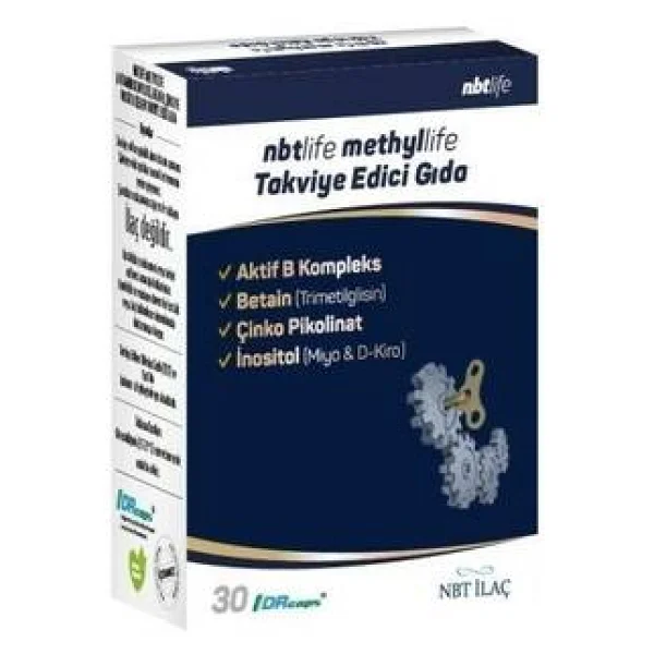 Nbt Life Methylife 30 Kapsül - Görsel 7