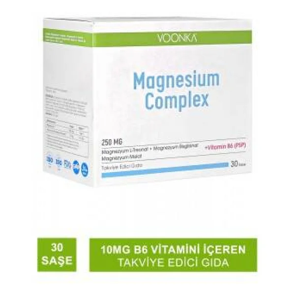 Voonka Magnesium Complex 30 Saşe - Görsel 7