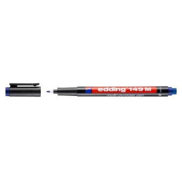 Edding 149M Mavi Asetat Kalemi - Görsel 9