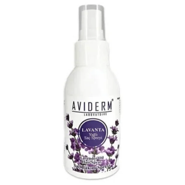 Aviderm Bit Kovucu Lavanta Yağlı Saç Spreyi 100 ML - Görsel 2