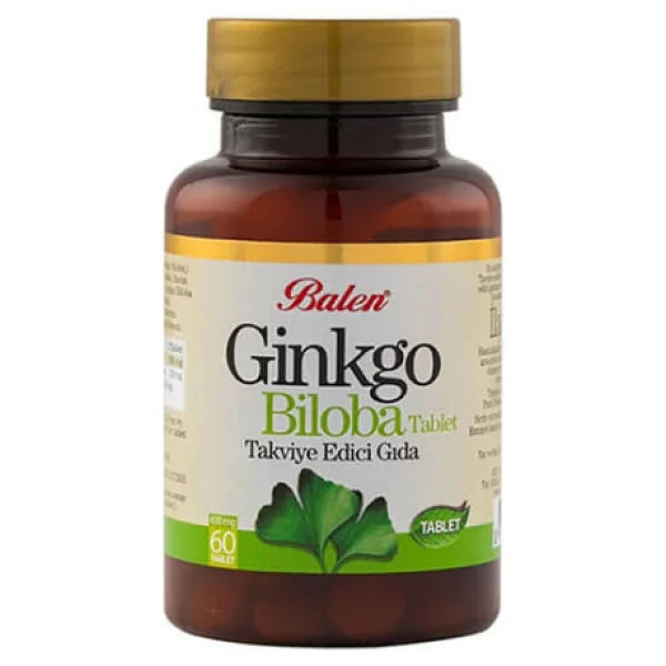 Balen Ginkgo Biloba 600 mg 60 Tablet - Görsel 4