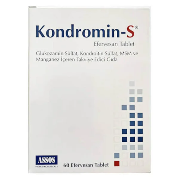 Assos Kondromin S + MSM 60 Efervesan Tablet - Görsel 7