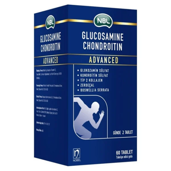 NBL Glucosamine Chondroitin Advanced 60 Tablet - Görsel 6