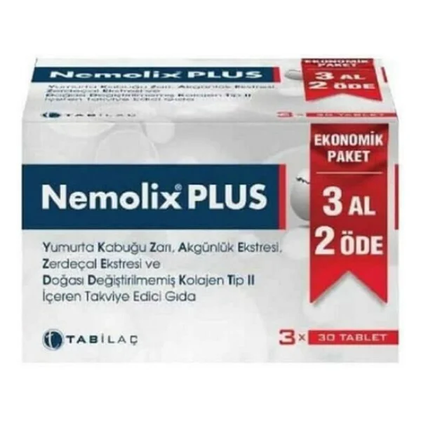 Nemolix Plus 30 Tablet 3'lü - Görsel 4
