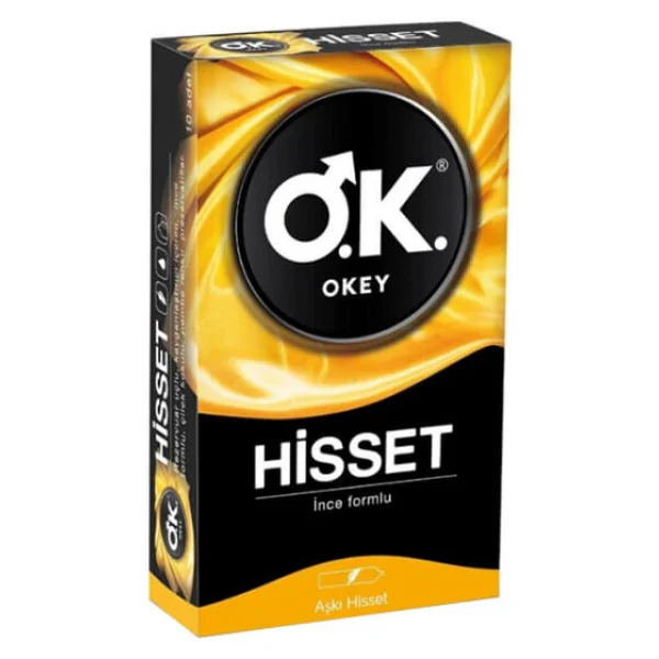Okey Hisset 10'lu Prezervatif - Görsel 4